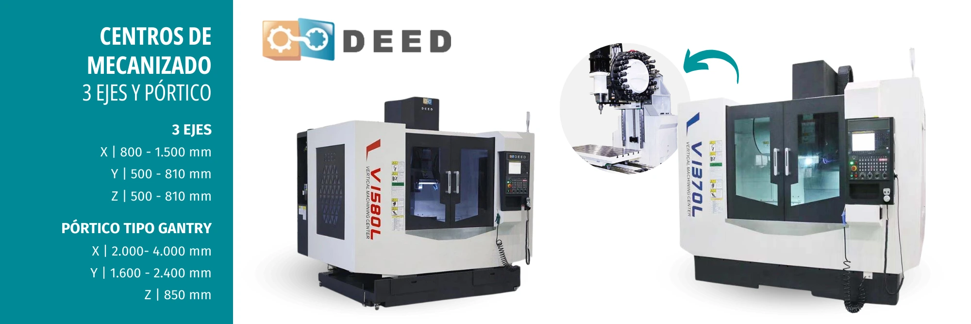 Vertical Machining Center DEED